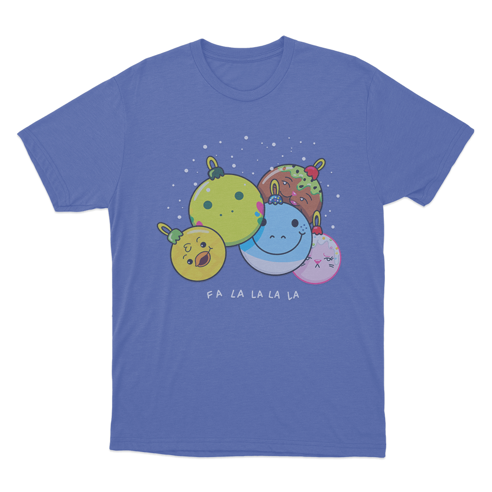Falala Unisex T Shirt Blue Falala Unisex T Shirt Blue