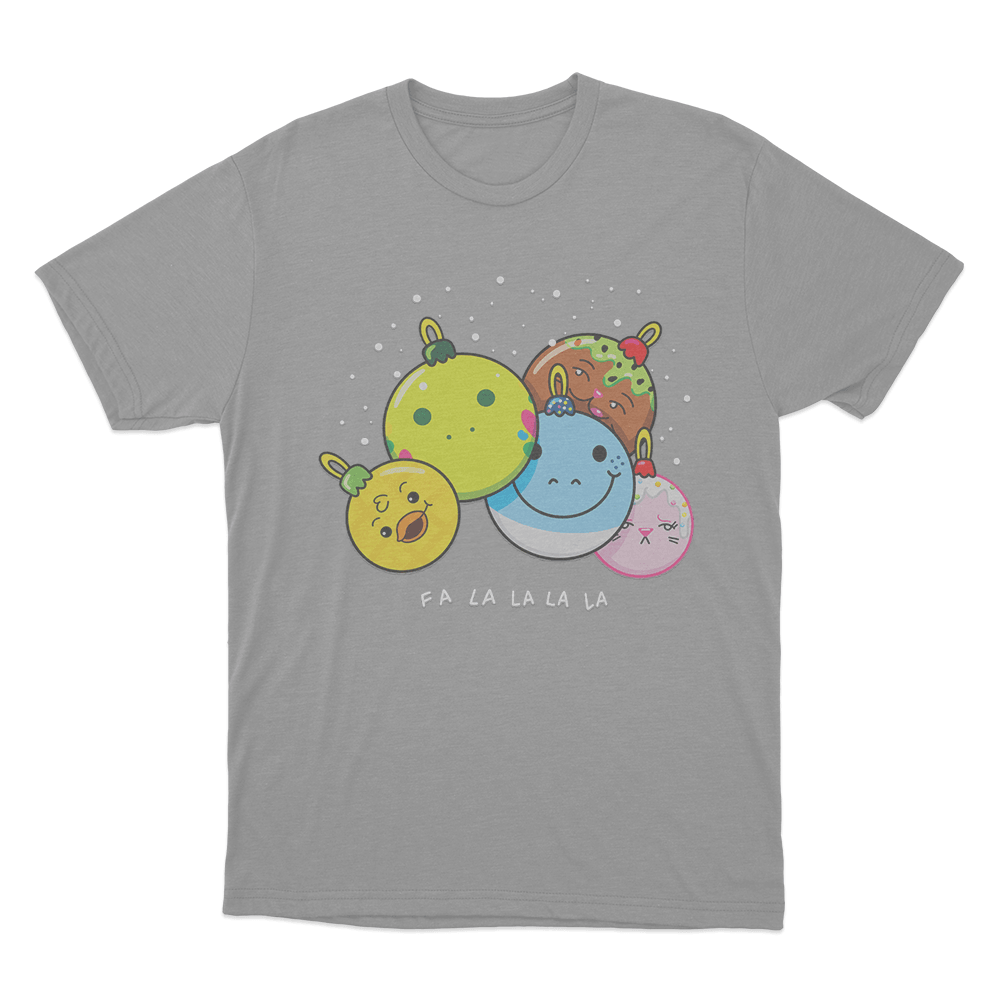 Falala Unisex T Shirt Grey Falala Unisex T Shirt Grey