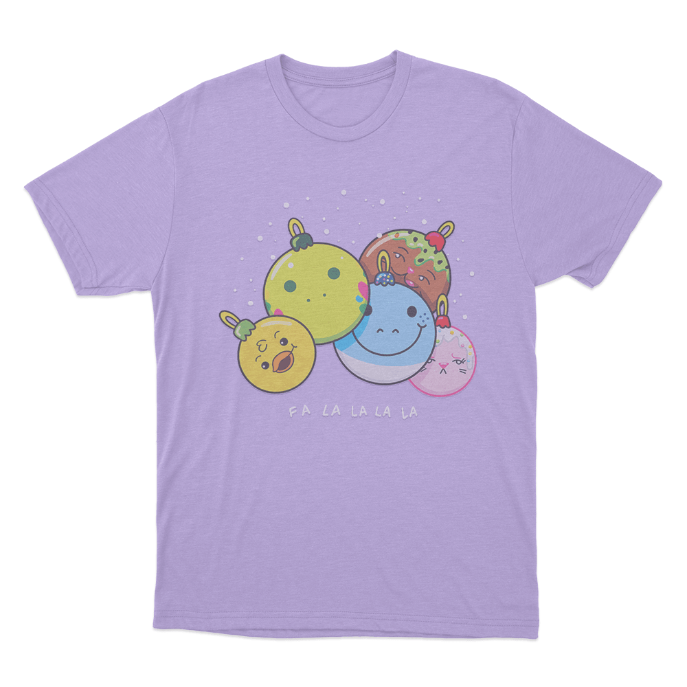 Falala Unisex T Shirt Purple Falala Unisex T Shirt Purple