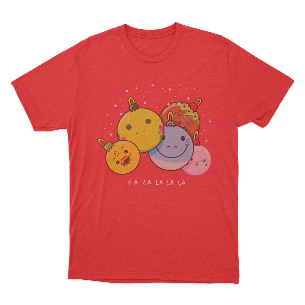 Falala Unisex T Shirt Red Falala Unisex T Shirt Red
