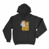 Squishy Ghost Unisex Hoodie Black