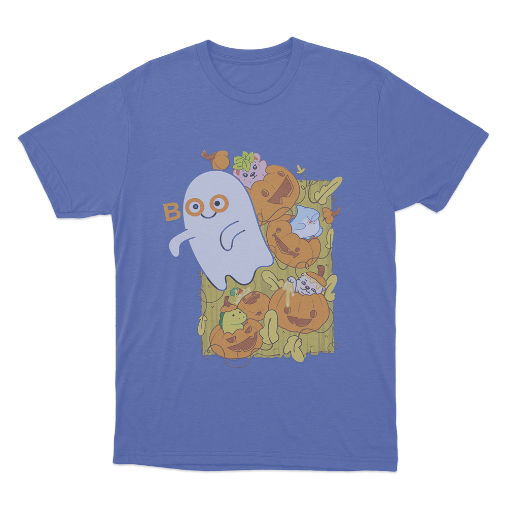 Squishy Ghost Unisex T Shirt Blue Squishy Ghost Unisex T Shirt Blue