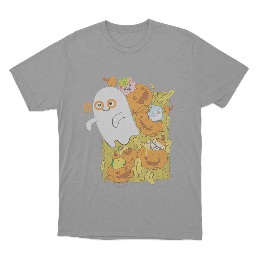 Squishy Ghost Unisex T Shirt Grey Squishy Ghost Unisex T Shirt Grey