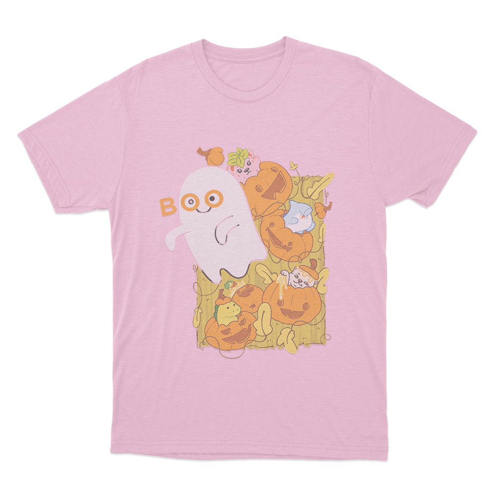 Squishy Ghost Unisex T Shirt Pink Squishy Ghost Unisex T Shirt Pink