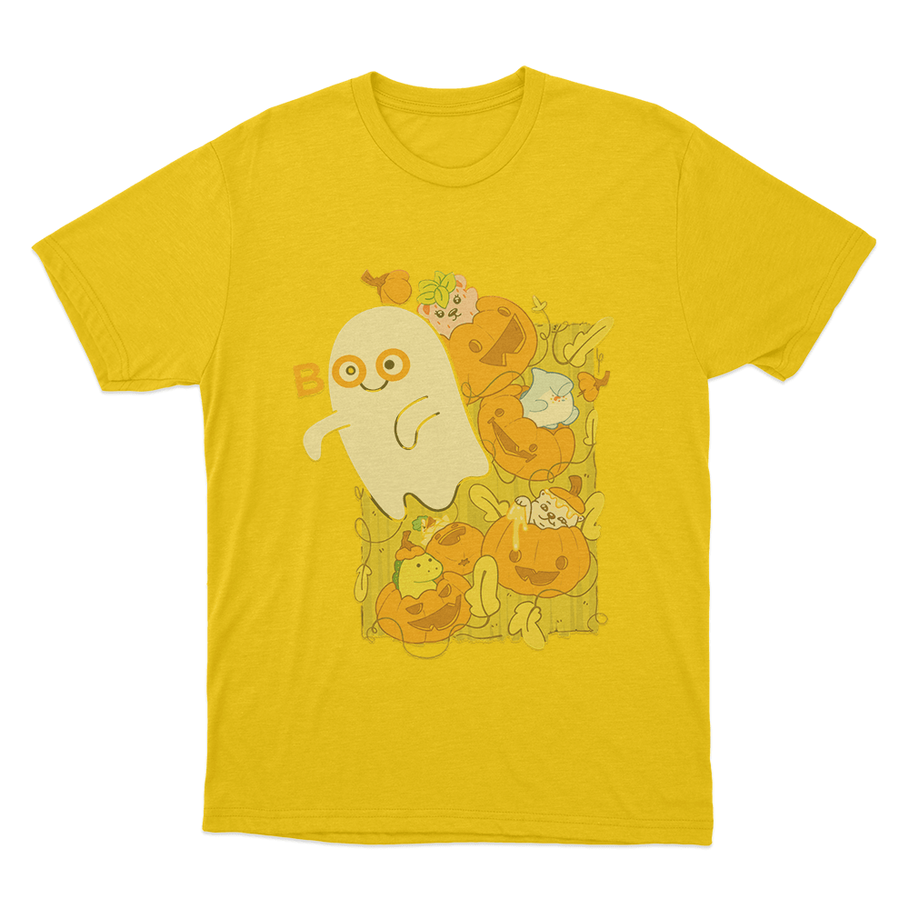 Squishy Ghost Unisex T Shirt Yellow Squishy Ghost Unisex T Shirt Yellow